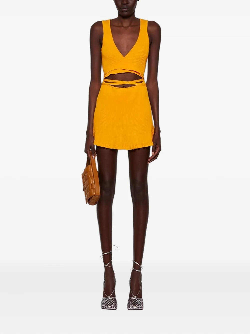 ESTER MANAS V-neck knit dress | Day Dresses | Image 2