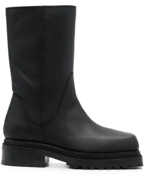 【関税込み】Eckhaus Latta グレー カウボーイブーツ Eckhaus Latta Boots for Women - Shop on FARFETCH