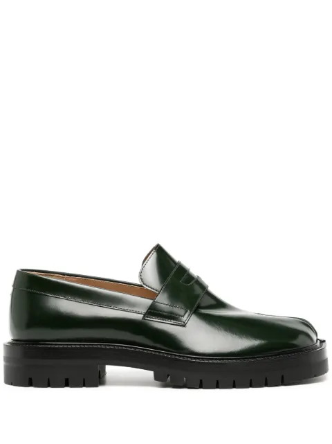 Maison Margiela Tabi patent leather loafers
