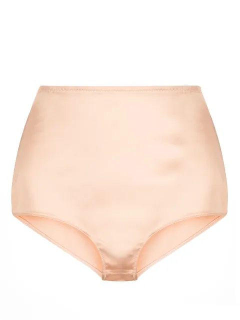 Maison Margiela high-waisted satin briefs