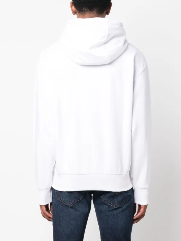 BOSS ロゴ パーカー | ホワイト | FARFETCH JP