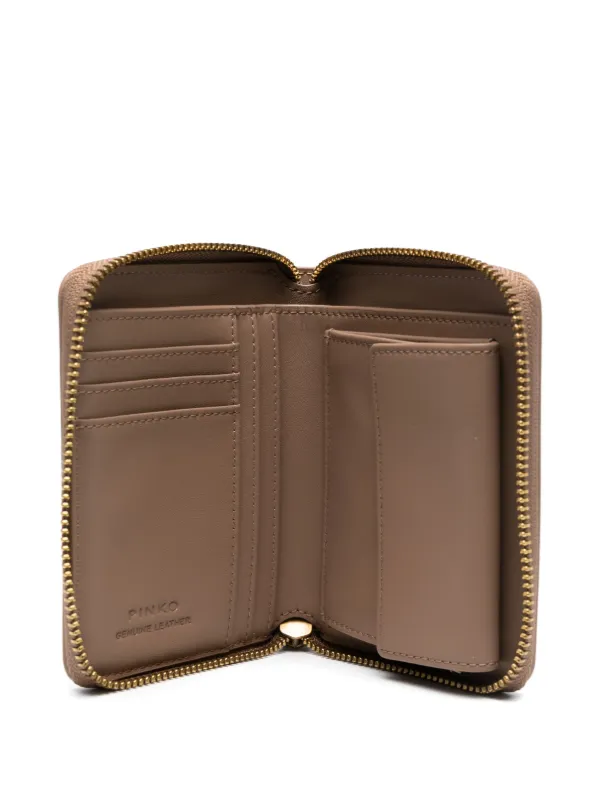 折りたたみ財布 PINKO 'Taylor' wallet PINKO Taylor Leather Wallet | Neutrals | FARFETCH