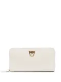 PINKO Ryder leather wallet - White