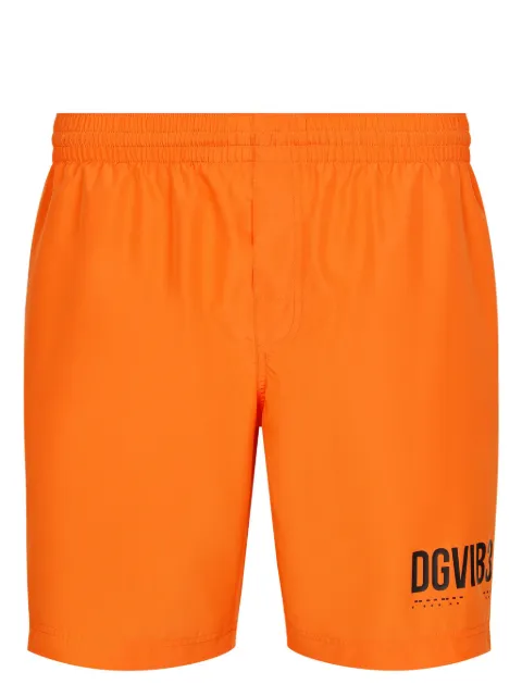 Dolce & Gabbana DGVIB3 logo-print swim shorts