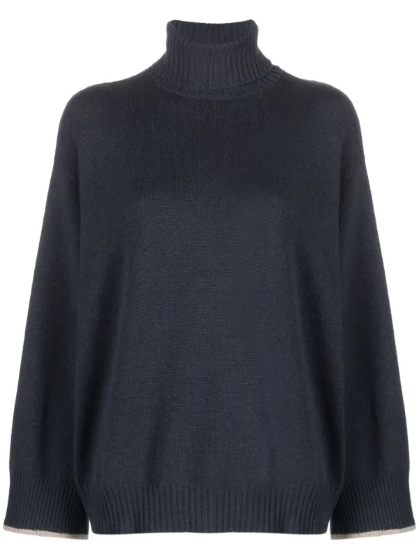 brunello cucinelli cashmere turtleneck sweater
