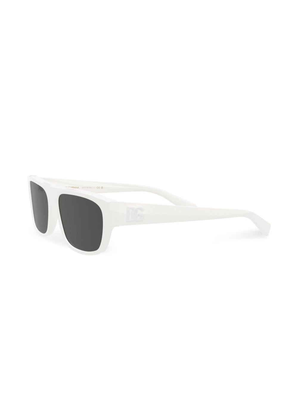 Dolce & Gabbana Eyewear DG Crossed square-frame sunglasses - Wit