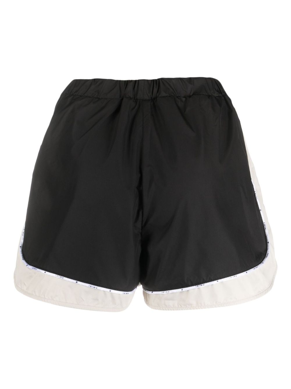 AMIRI logo-print mini shorts - Zwart