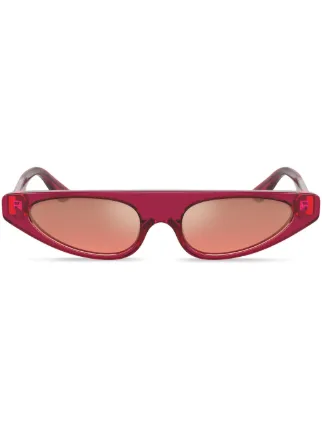 DOLCE&GABBANA キャットアイサングラス レッド Dolce & Gabbana Eyewear Re-Edition キャットアイ サングラス