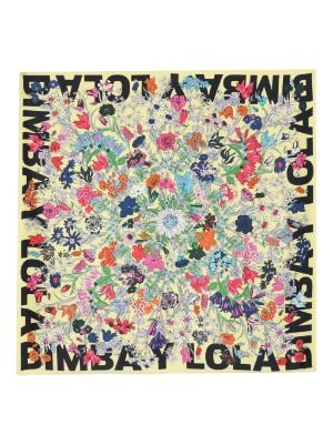 BIMBA Y LOLA, Accessories, Bimba Y Lola Scarf Foulard Floral Printed Xl  47x5