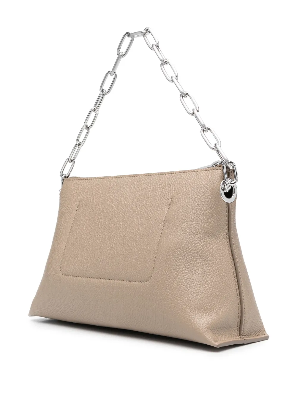 Bimba y Lola Crossbodytas met logoplakkaat - Beige