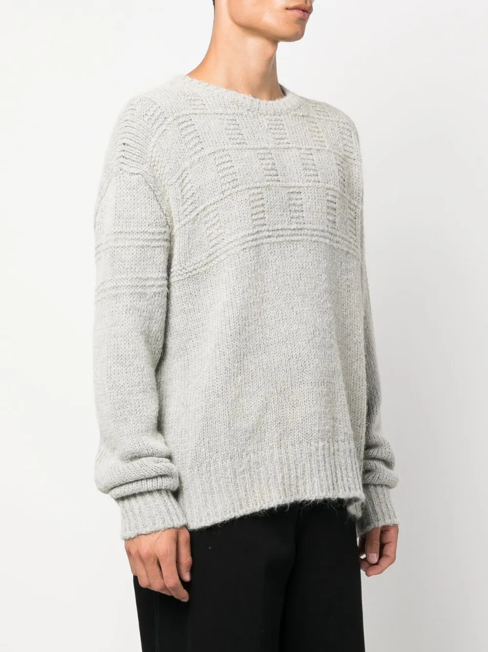 MM6 Maison Margiela crew-neck long-sleeve jumper Men