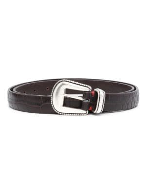 Eleventy Braided Leather Belt - Farfetch