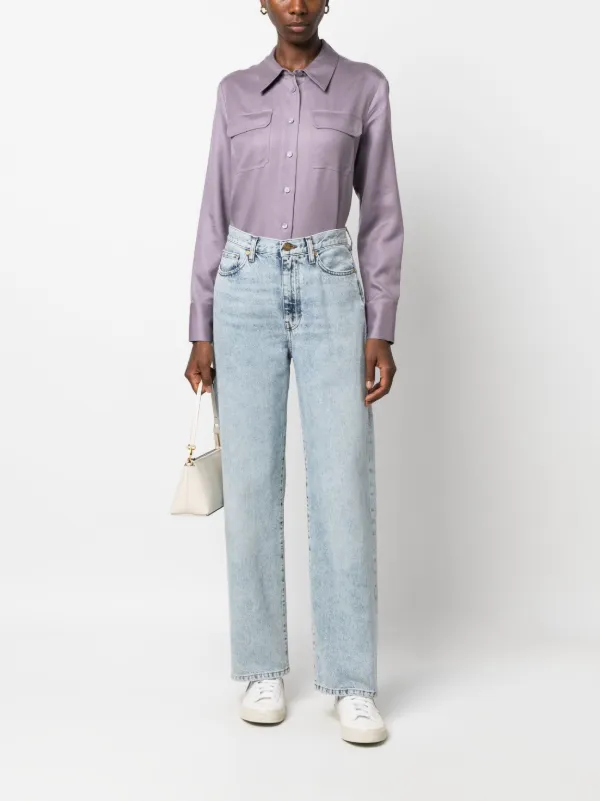 Calvin Klein flap pocket button up Shirt Farfetch
