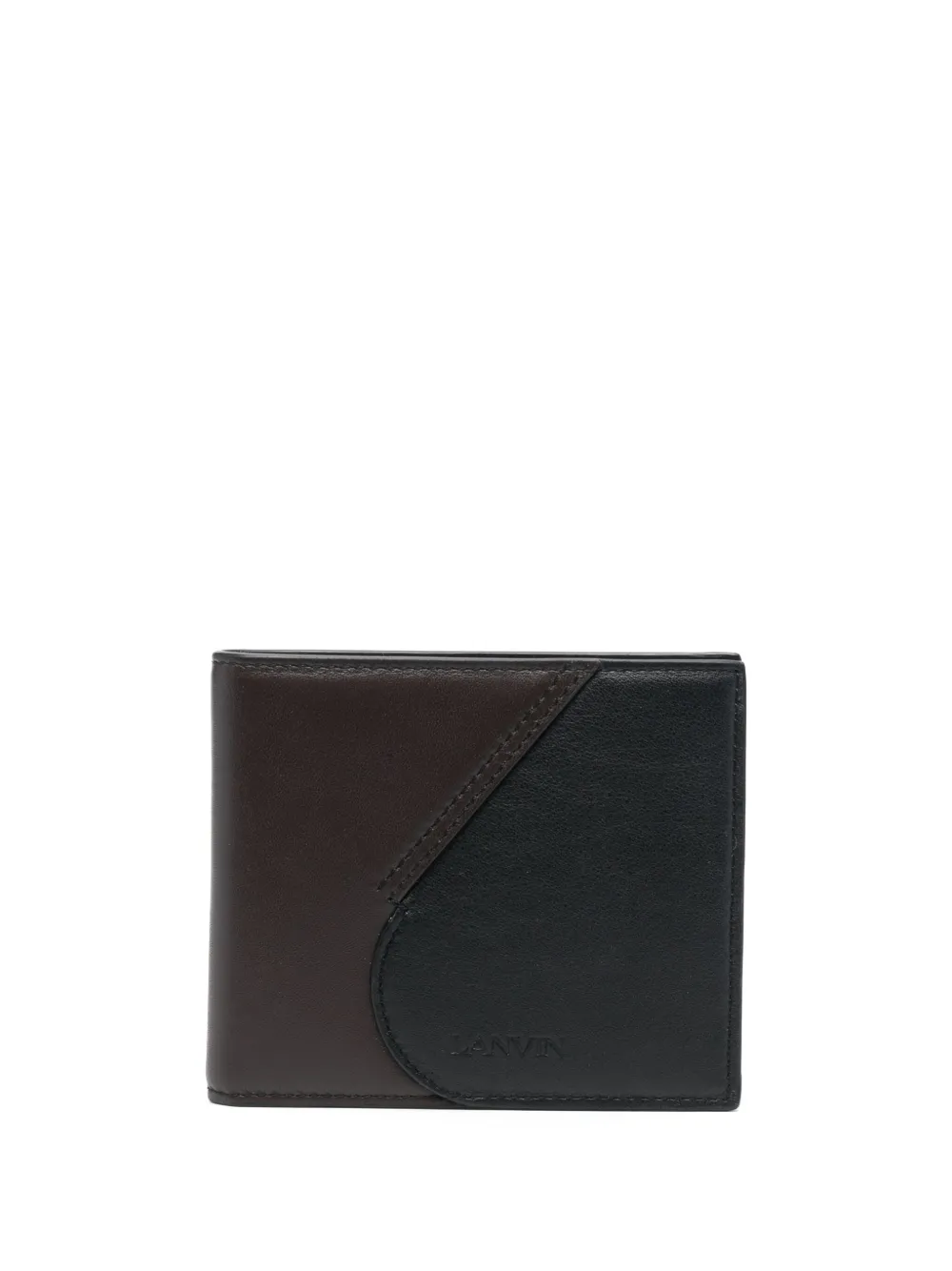 Lanvin two-tone leather cardholder Men