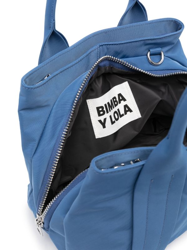 Bimba y Lola Small logo-plaque Tote Bag - Farfetch