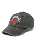 Bimba y Lola logo-embroidered cotton baseball cap - Black