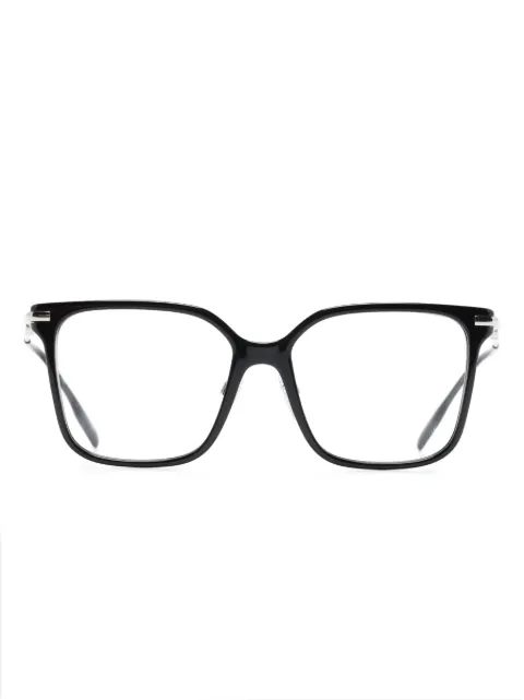 Burberry Eyewear logo-plaque square-frame glasses