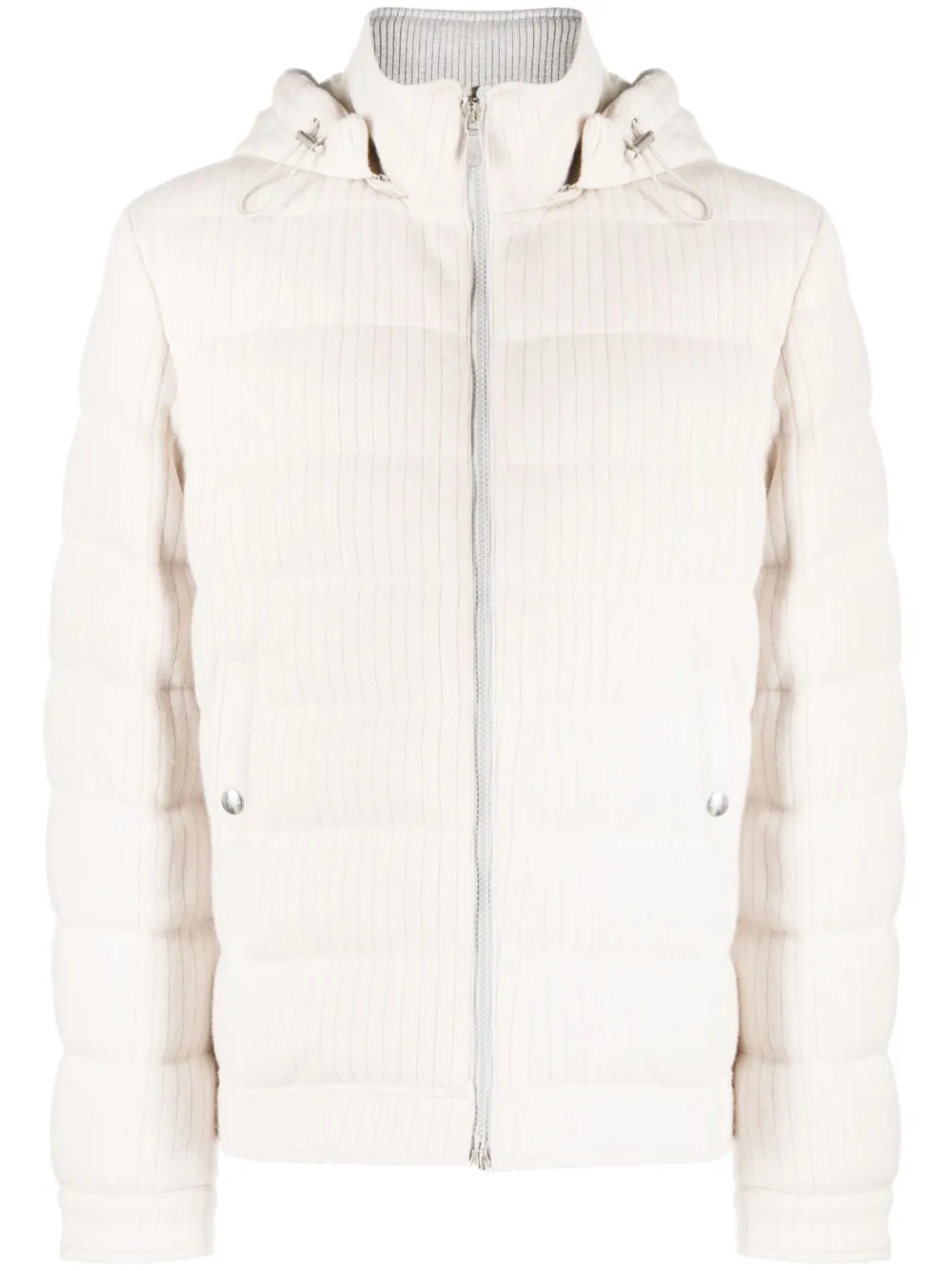 Eleventy wool-cashmere Puffer Jacket - Farfetch