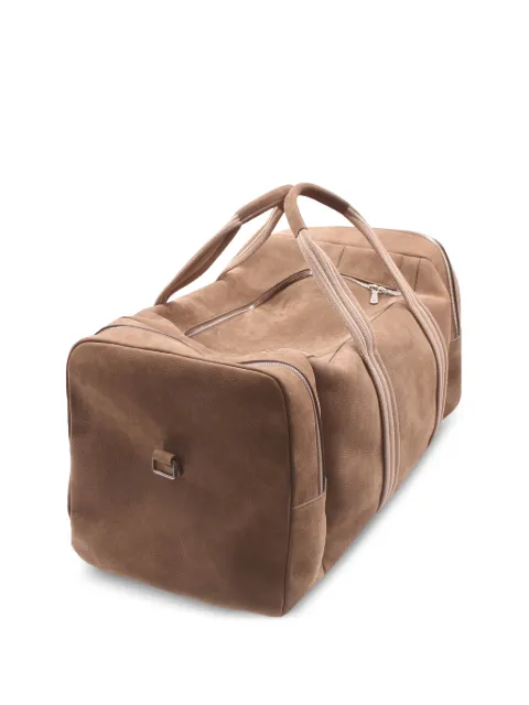 Eleventy nubuck-leather holdall bag 