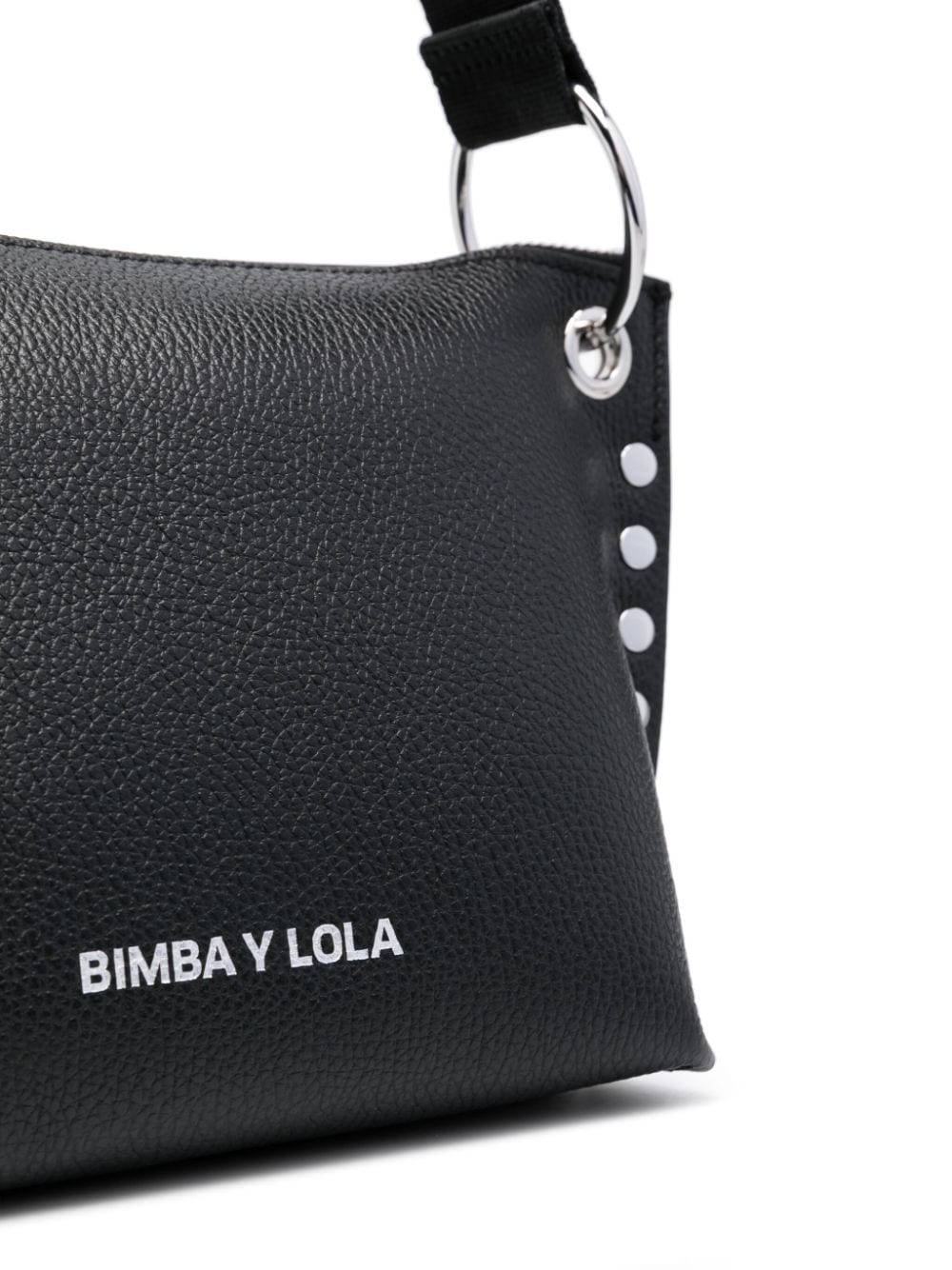 Bimba y Lola medium leather trapezium bag