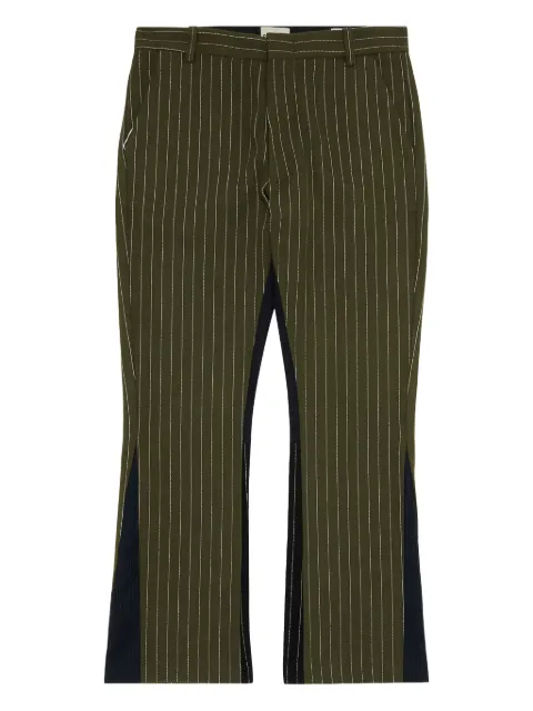GALLERY DEPT. pinstripe flared trousers 