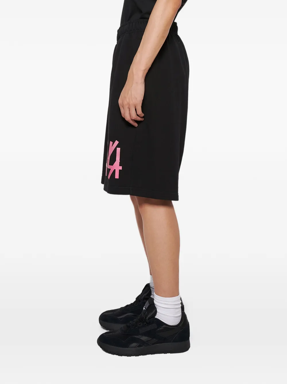44 Label Group Printed Shorts In Black