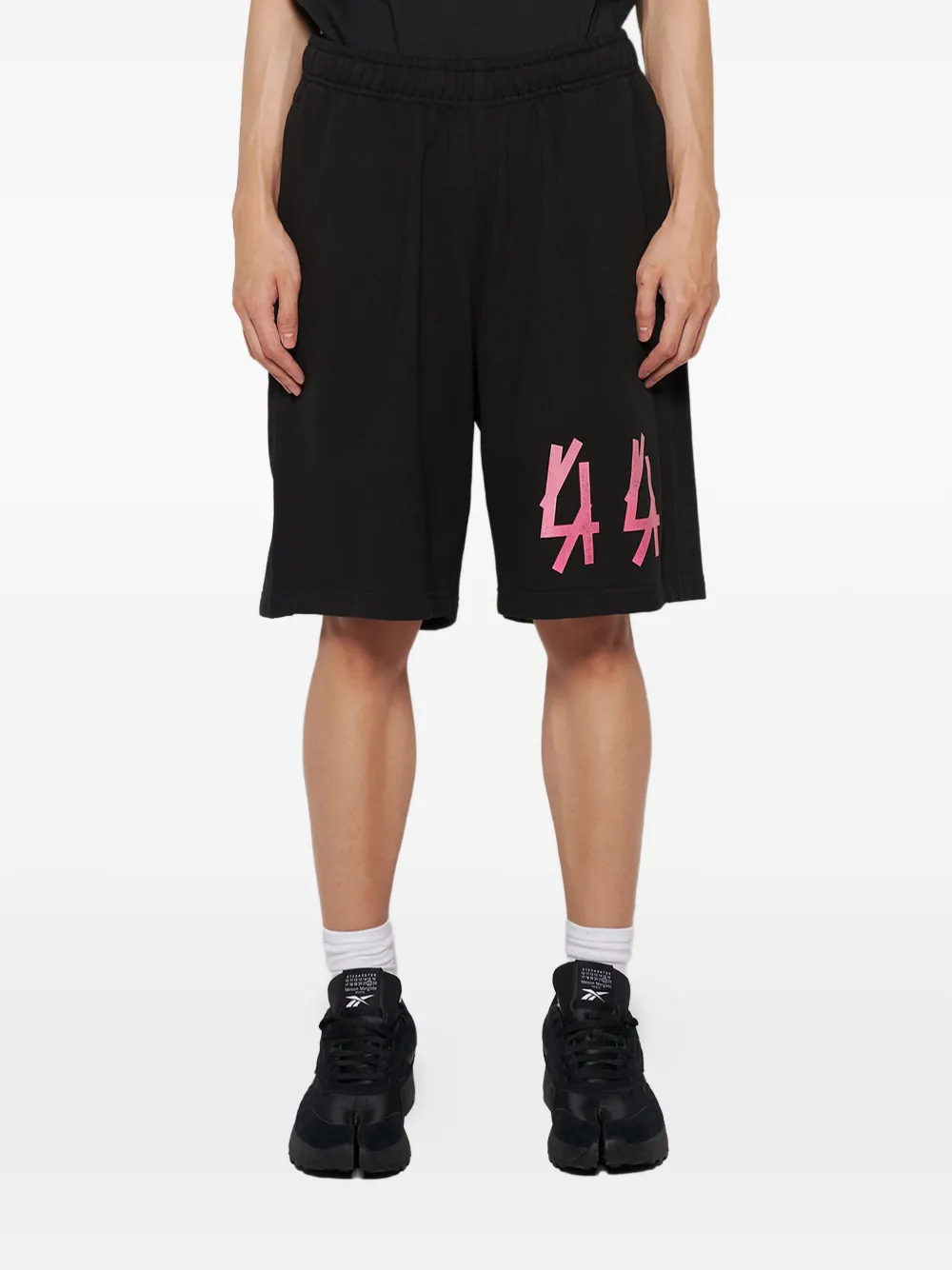 44 LABEL GROUP printed shorts | negro | Image 1