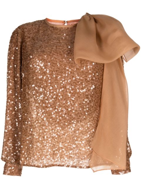 Sachin & Babi Marlena sequin-embellished blouse