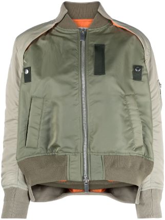 Sacai Sectioned Bomber Jacket - Farfetch