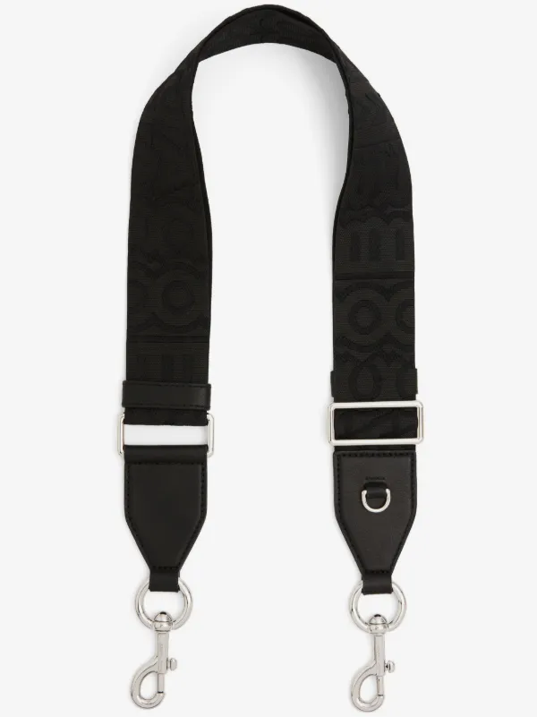 5272 The Logo Webbing Strap Black/white One Amazon.com: Marc Jacobs The Logo Webbing Strap Black/White  main image 4