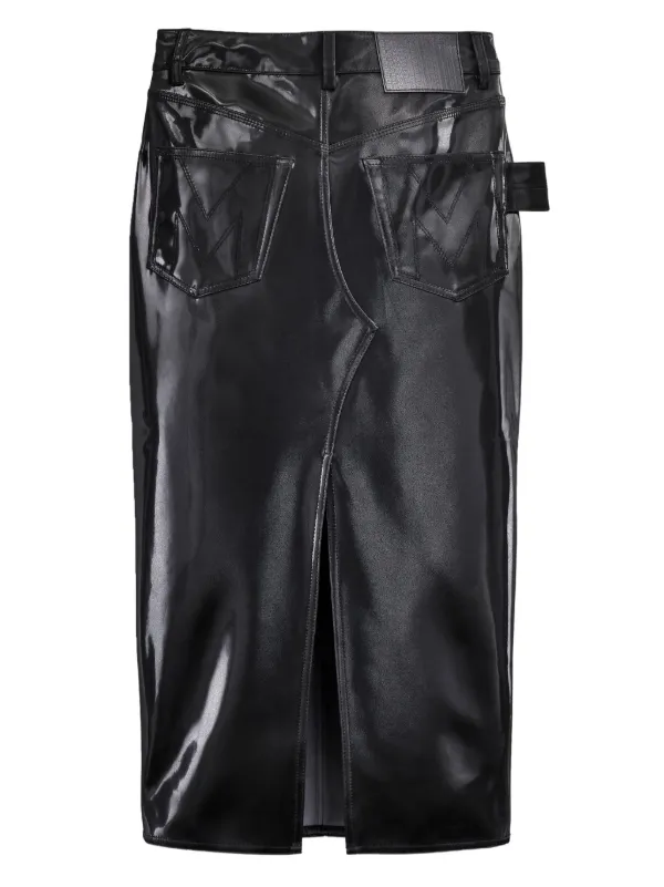 スカート MARC BY MARC JACOBS ram leather skirt Marc Jacobs Pleather Circle Skirt, $425 | farfetch.com