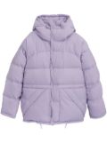 Marc Jacobs long puffer jacket - Purple