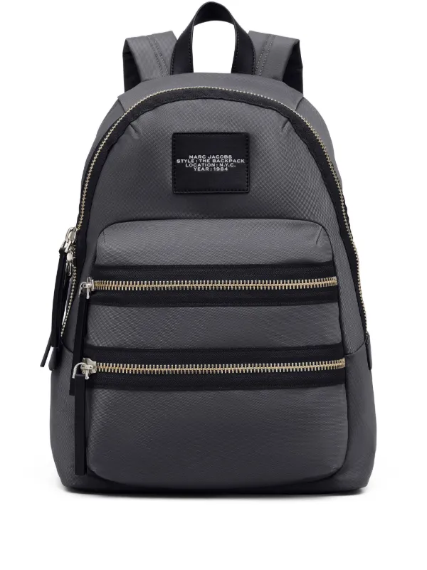 【即納&大特価】 Zipped Backpack Large The Jacobs Marc Backpack FARFETCH | Grey | バッグ