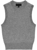 Nili Lotan May cashmere knitted top - Grey