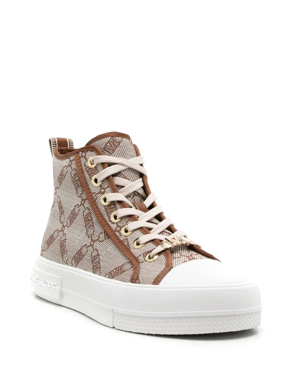 michael kors canvas sneakers