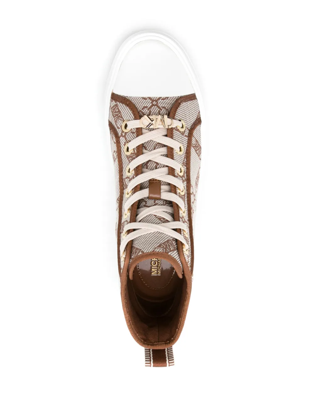 michael kors canvas sneakers
