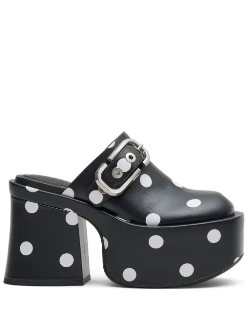 Mules The J Marc 115 mm à pois - Marc Jacobs - Modalova