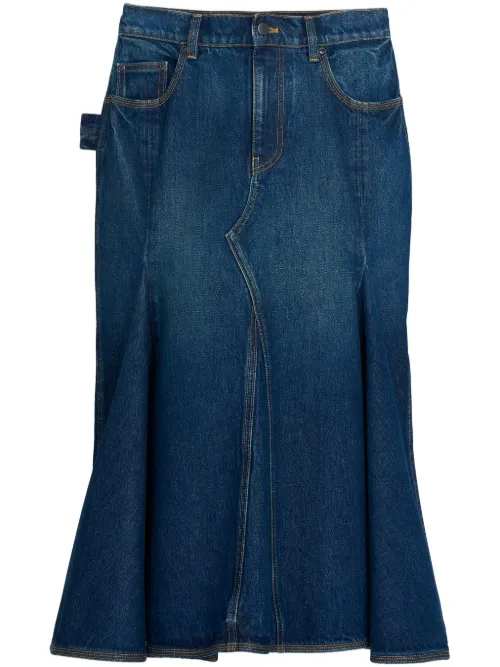 Jupe en jean à coupe mi-longue - Marc Jacobs - Modalova