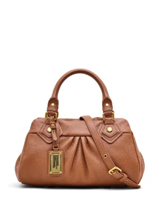 Marc Jacobs The Baby Groove Leren Tas Bruin FARFETCH NL