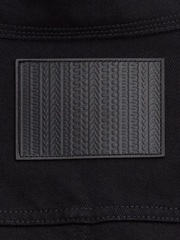 Marc Jacobs Fluted Denim Jacket | Black | FARFETCH