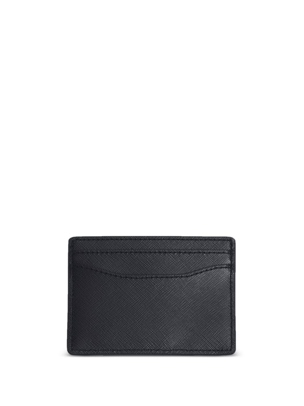 Shop Marc Jacobs The Card Case' Leather Cardholder In Black