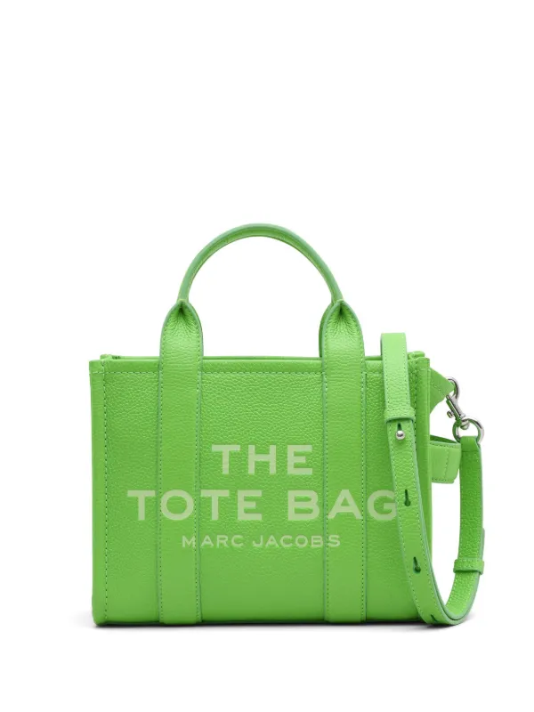 Marc Jacobs ザ レザー トートバッグ S | グリーン | FARFETCH JP