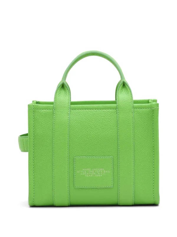Marc Jacobs ザ レザー トートバッグ S | グリーン | FARFETCH JP