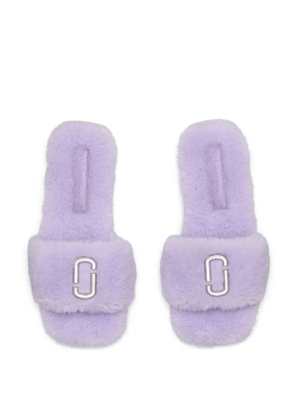 Marc Jacobs The J Marc Teddy サンダル | パープル | FARFETCH JP