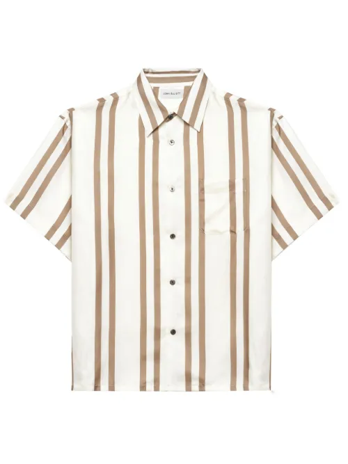 Chemise en soie à rayures - John Elliott - Modalova