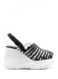 Sarah Chofakian Drian wedge-heel sandals - Black