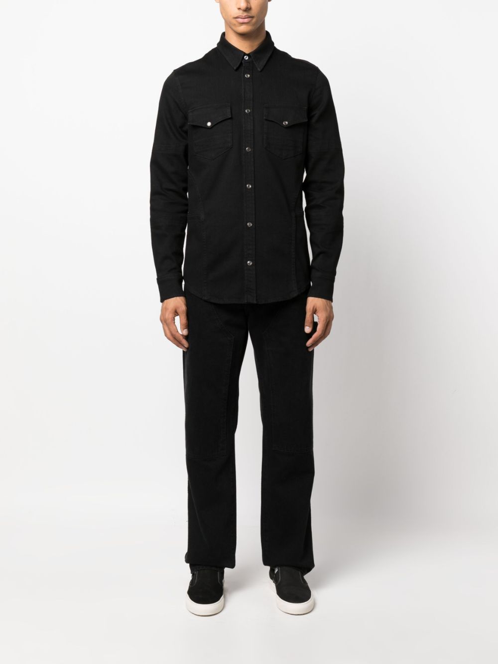 Image 2 of Alexander McQueen куртка-рубашка с длинными рукавами