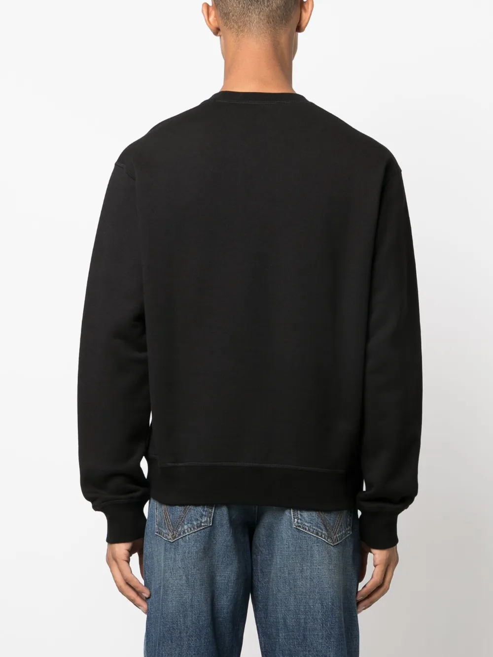 Dsquared² Yellow Logo Print Cotton Hoodie Sweatshirt Sweater