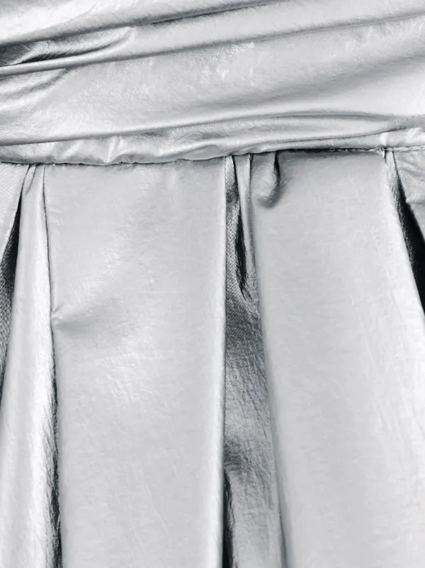 Marc Jacobs Bubble metallic-finish Top | Silver | FARFETCH Marc Jacobs Bubble metallic-finish Top | Silver | FARFETCH