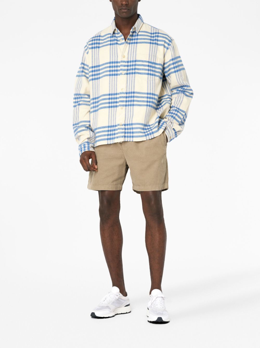 John Elliott Hemi Checked Cotton Shirt - Farfetch